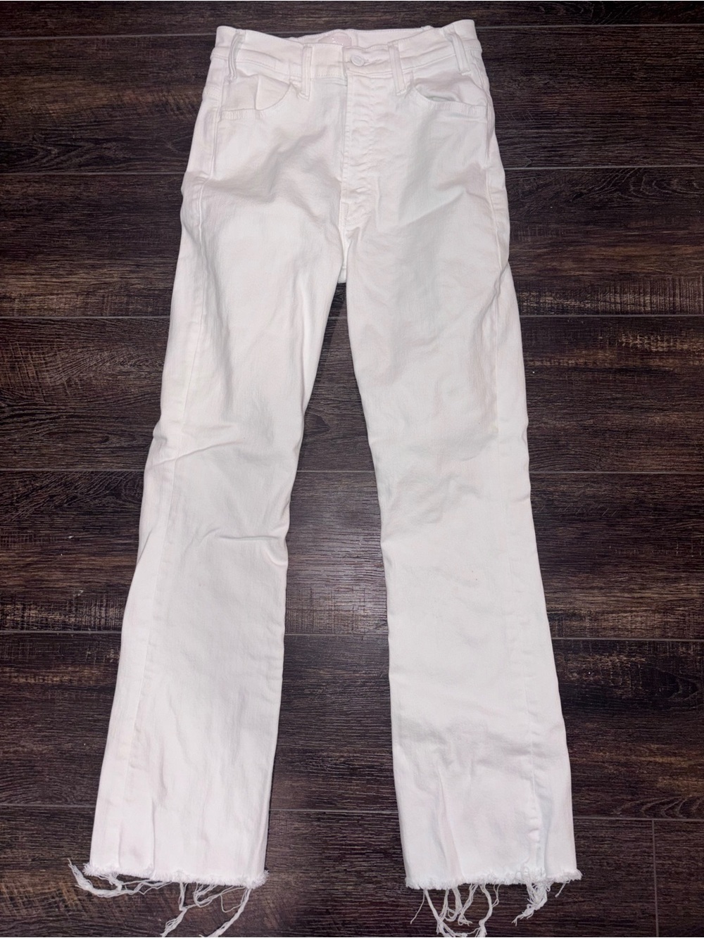 Mother The Hustler Ankle Fray Jeans
